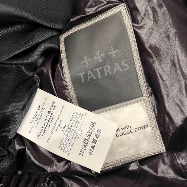 TATRAS - TATRAS テレーノ キルティングジャケット ブラック MA-1の ...