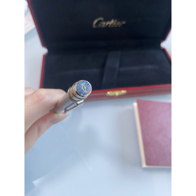 Cartier(カルティエ)のCartier  ボールペン サントス ドゥ カルティエ  ST150192 インテリア/住まい/日用品の文房具(ペン/マーカー)の商品写真