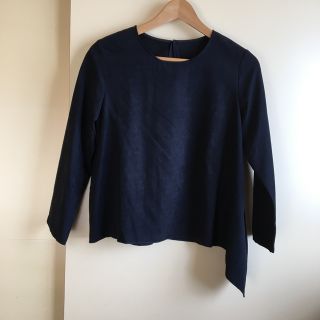 ユナイテッドアローズグリーンレーベルリラクシング(UNITED ARROWS green label relaxing)の新品★green label relaxing★アシンメトリー プルオーバー(シャツ/ブラウス(長袖/七分))