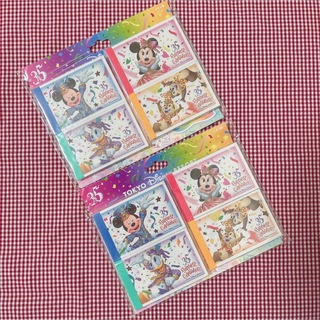 Disney - 【新品.未開封】☆ディズニー☆35周年限定メモ帳2個セット☆