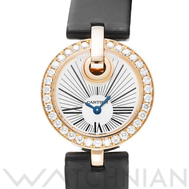 Cartier - 中古 カルティエ CARTIER WG600007 シルバー レディース 腕時計