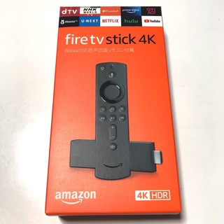 Fire TV Stick 4k アマゾン ファイヤースティック 新品(映像用ケーブル)