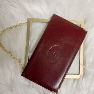 カルティエ(Cartier)のカルティエ　must de Cartier 財布　領収書入れ(財布)