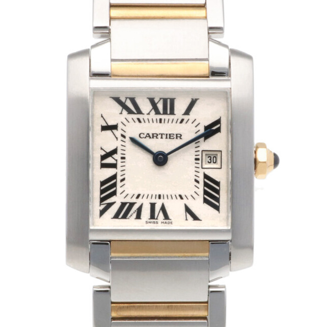 Cartier - カルティエ CARTIER タンクフランセーズ MM 腕時計 ステンレススチール  中古