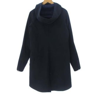 ワイルドシングス フーデッドコート ジップアップ 裏メッシュ ネイビー 紺 M