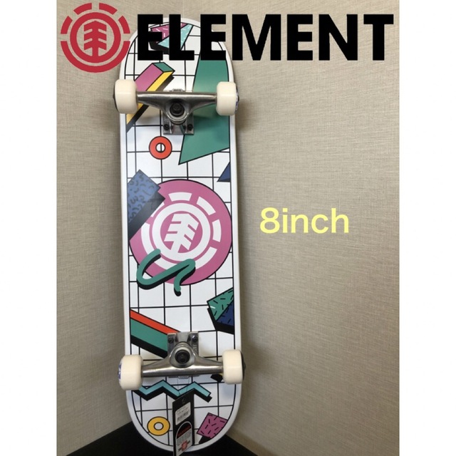 エレメント ELEMENT スケートボード コンプリート スケボー デッキ 8