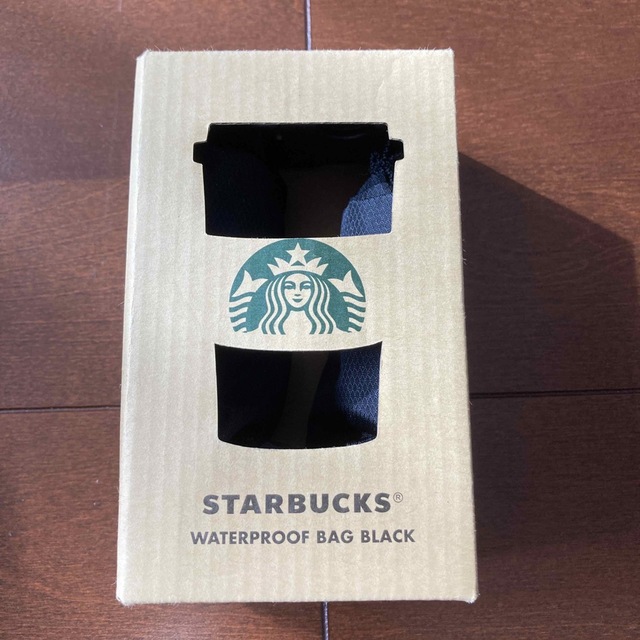 Starbucks Coffee(スターバックスコーヒー)のスタバ　スターバックス　ウォータープルーフバック　エコバッグ レディースのバッグ(エコバッグ)の商品写真