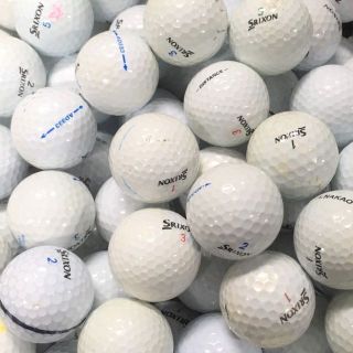 スリクソン(Srixon)の121・★★特典有★確認必須★ロストボール スリクソン色々ホワイト 100球 B(その他)