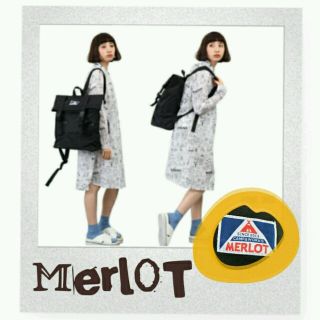 メルロー(merlot)の新品タグつき♡merlot スクエアバックパック リュック

(リュック/バックパック)