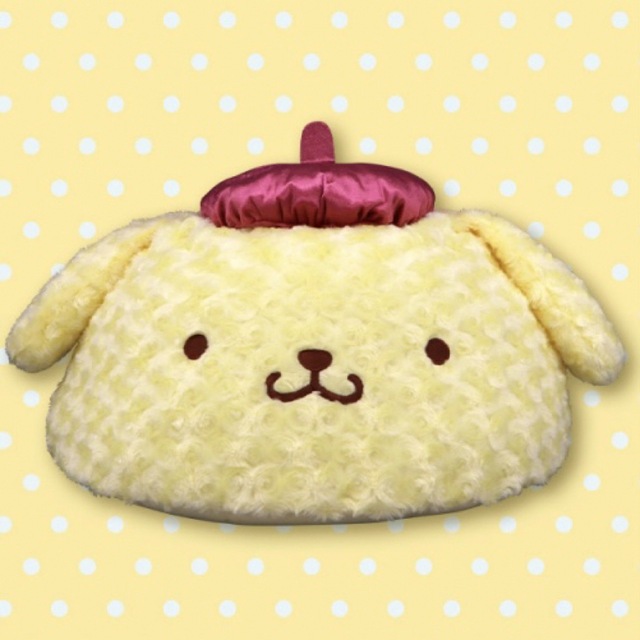 サンリオ(サンリオ)のピンキーローズまるモチクッション ポムポムプリン ぬいぐるみ プライズ 景品 エンタメ/ホビーのおもちゃ/ぬいぐるみ(ぬいぐるみ)の商品写真