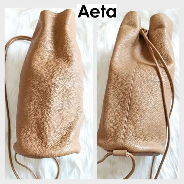 アエタ✰Aeta✰レザーショルダーバッグ✰巾着タイプ✰BONSAC アエタ✰Aeta✰レザーショルダーバッグ✰巾着タイプ✰BONSAC