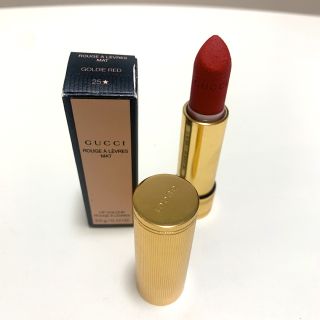 グッチ(Gucci)のGUCCI beauty グッチ　ビューティー　goldie red(口紅)