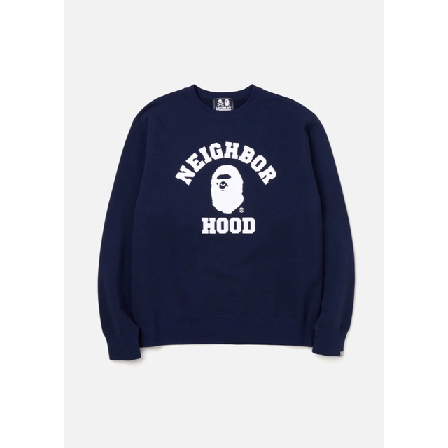 新品　ネイバーフッドBAPE NBHD RELAXED FIT CREWNECK