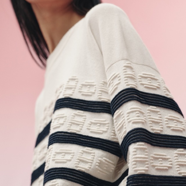 秀逸 最終値下げ⭐︎ HERMES 2022SS シェーヌダンクルカシミア