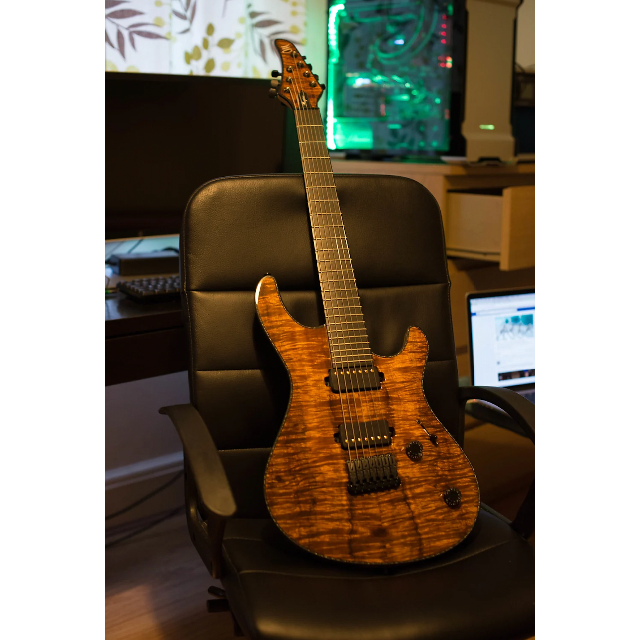 ギターMayones Regius 7 - Private Stock Koa