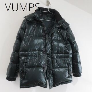 VUMPS  ヴァンプス　百貨店　ダウンジャケット　コート　黒　ブラック