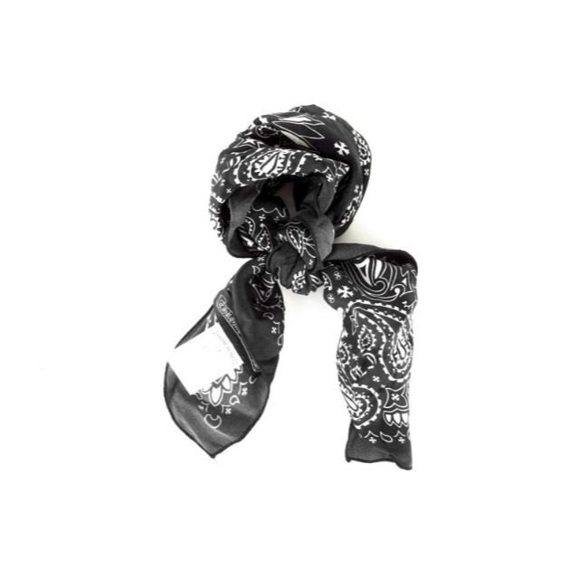 クロムハーツCHROME HEARTS■CH SCARFシルクバンダナスカーフ