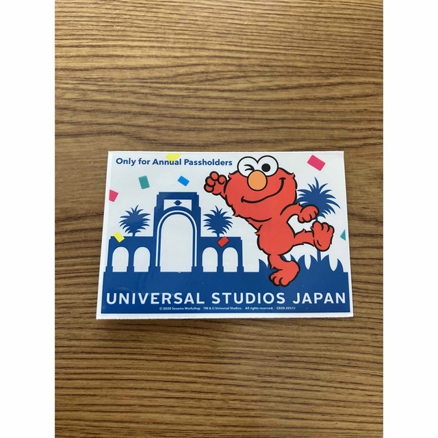 USJ フィルムパスケース エルモ 期間限定 | フリマアプリ ラクマ