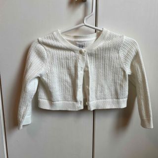 ベビーギャップ(babyGAP)のGAP ショート丈カーディガン　6-12m(カーディガン/ボレロ)