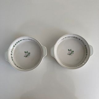 ノリタケ(Noritake)のノリタケ　イングリッシュハーブズ　グラタン皿2枚(食器)