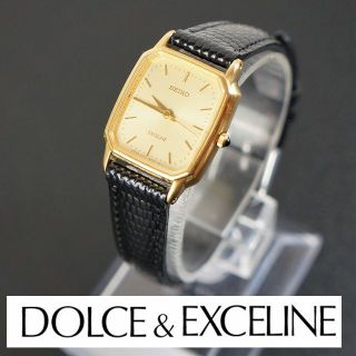 セイコー(SEIKO)の【稼働美品】セイコー EXCELINE アンティーク SGP30　新品ベルト(腕時計)