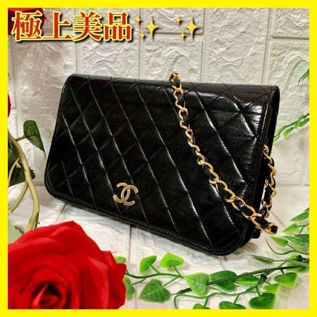 人気の CHANEL - ✨極上美品 鑑定済 シャネル ラムスキン チェーン