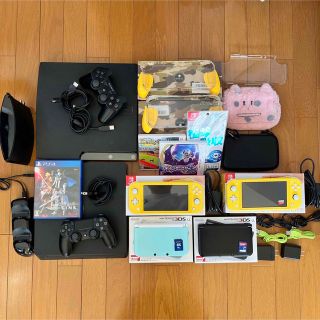 Ps4,ps3 ,Nintendo Switch lite ,dsLL 本体(携帯用ゲーム機本体)