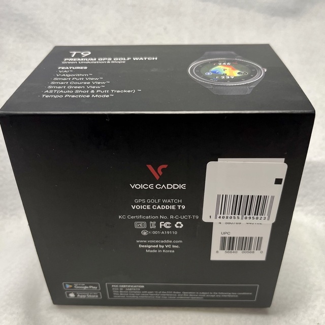 値下げ【新品未使用】voice caddie T9 ブラック 値下げ【新品未使用】voice caddie T9 ブラック