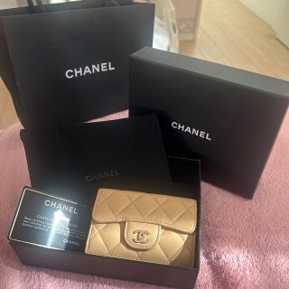 シャネル(CHANEL)のCHANEL三つ折り財布(財布)