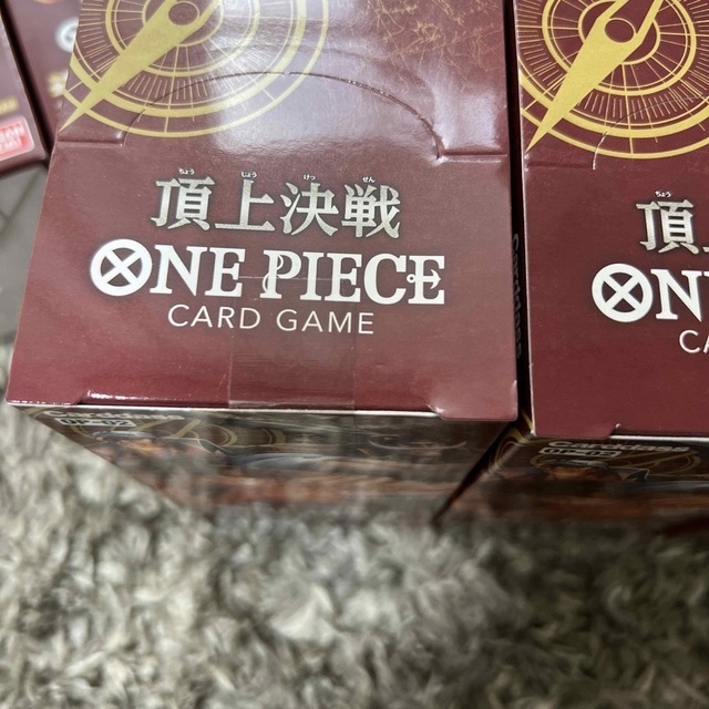 ONE PIECE(ワンピース)のワンピースカード　頂上決戦box 5box エンタメ/ホビーのトレーディングカード(Box/デッキ/パック)の商品写真