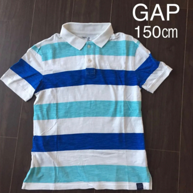 GAP(ギャップ)のポロシャツ   半袖  150㎝ キッズ/ベビー/マタニティのキッズ服男の子用(90cm~)(Tシャツ/カットソー)の商品写真