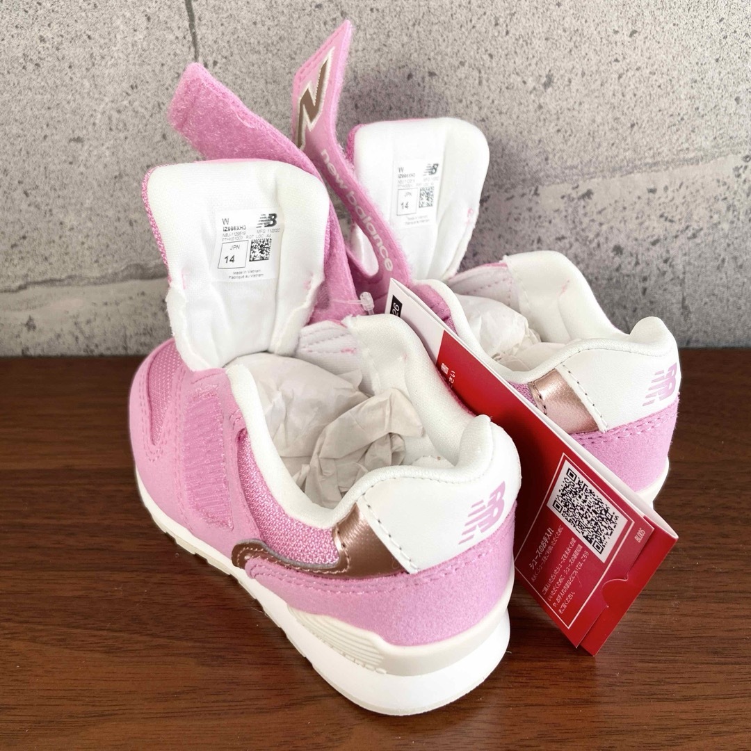 New Balance - 【新品】14センチ ネオン×ピンク ニューバランス New Balance - 【新品】14センチ ネオン×ピンク ニューバランス