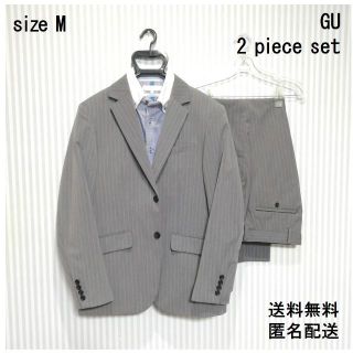 ジーユー(GU)の【はやと様専用】GU【M】スーツ【ビジネス】卒業式 入学式 送料無料 匿名配送(セットアップ)