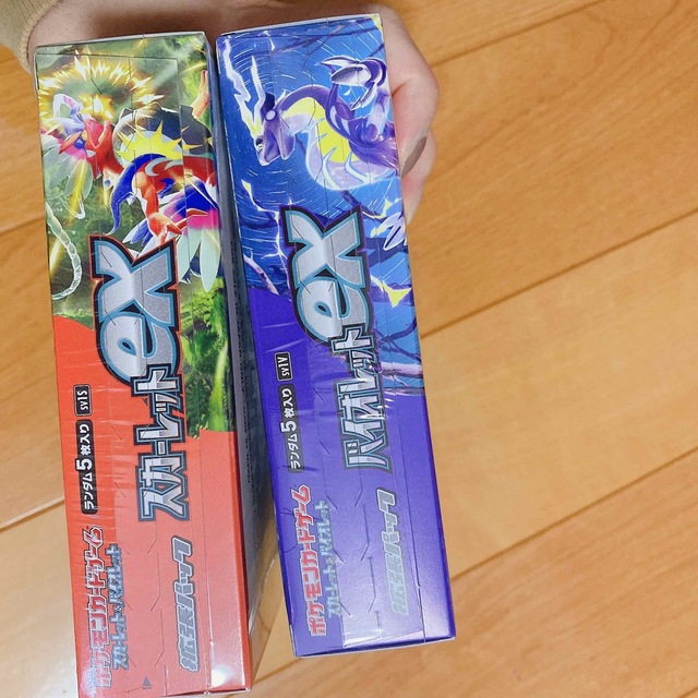 ポケモン - ポケモンカード スカーレットex バイオレットex シュリンク