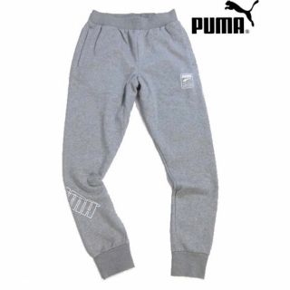 プーマ(PUMA)の【PUMA/プーマ】裏起毛スウェットパンツ（メンズM相当・グレー）(その他)