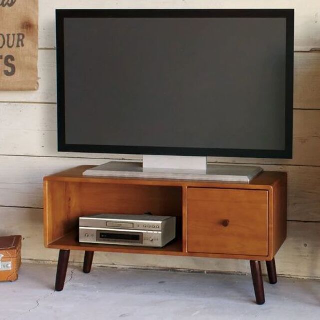 KOE TB CC　テレビボード　木製　北欧デザイン　ローボード　ブラウン