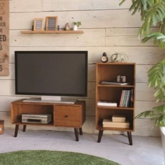 KOE TB CC　テレビボード　木製　北欧デザイン　ローボード　ブラウン KOE TB CC テレビボード 木製 北欧デザイン ローボード ブラウン
