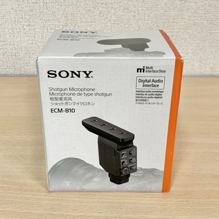 SONY - 新品未開封　Sony  ソニー　ECM-B10 ショットガンマイクロホン　マイク