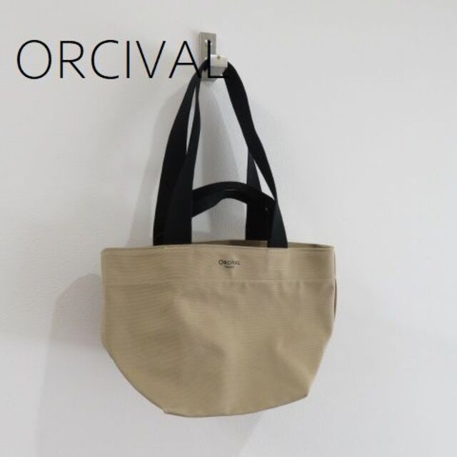 新品 ORCIVAL オーシバル　キャンバスバッグ　トートバッグ