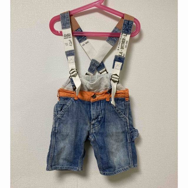 DENIM DUNGAREE(デニムダンガリー)のデニムダンガリー☆ハーフパンツ キッズ/ベビー/マタニティのベビー服(~85cm)(パンツ)の商品写真