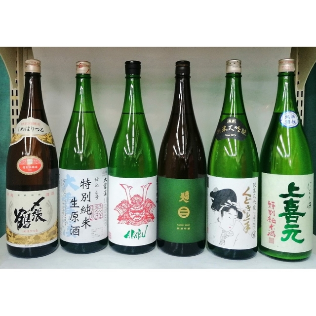 特撰日本酒一升瓶×6本