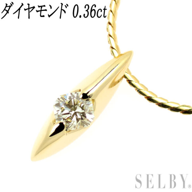 入園入学祝い フランダースカット K18YG ダイヤモンド 0.36ct