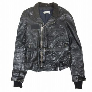 国内正規□ ゴールデングース ダブルライダースジャケット XS 茶色