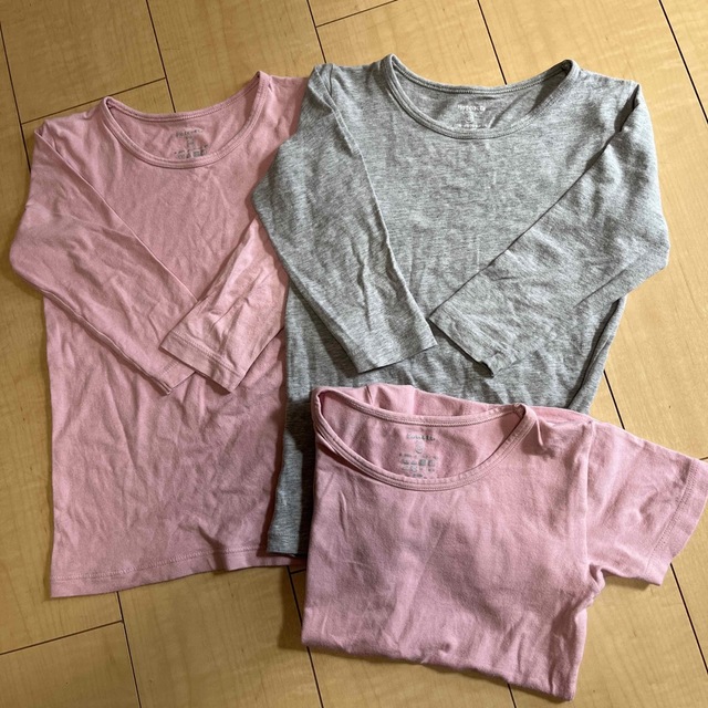 ベルメゾン(ベルメゾン)のホットコット 110  ３枚セット　ベルメゾン キッズ/ベビー/マタニティのキッズ服女の子用(90cm~)(下着)の商品写真