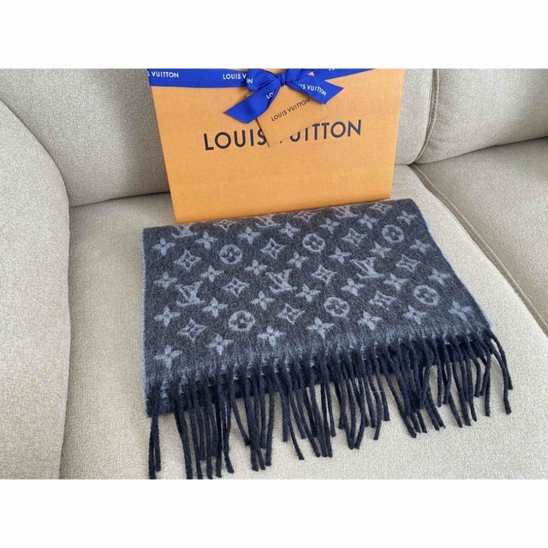 ラッピング無料】 LOUIS VUITTON - ルイヴィトン マフラー エシャルプ