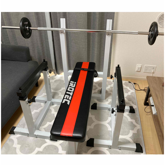 iROTEC/ベンチプレスセット/総重量約110kg iROTEC/ベンチプレスセット/総重量約110kg