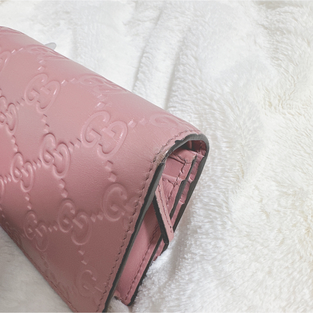 GUCCI - 日本限定 GUCCI 財布 ピンク チェリーの通販 by おはな GUCCI - 日本限定 GUCCI 財布 ピンク チェリーの通販 by おはな