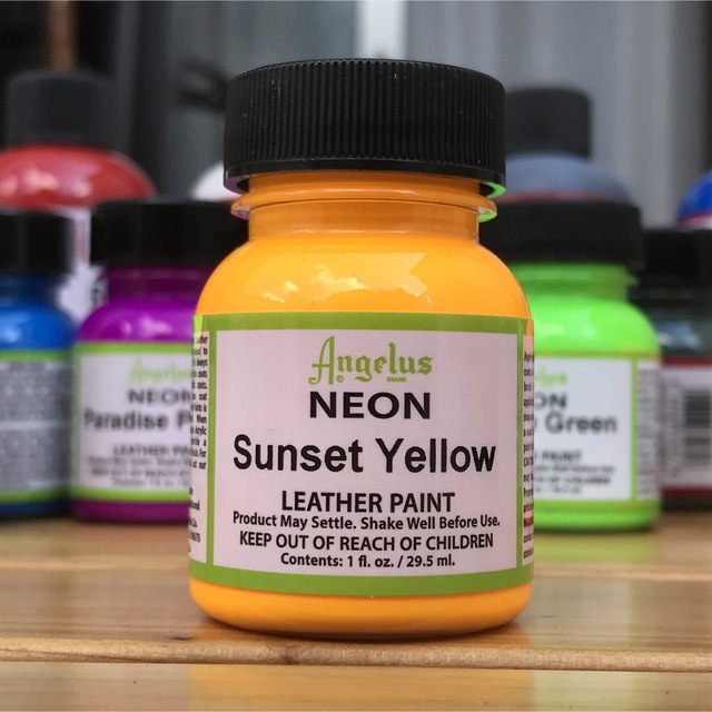 【Sunset Yellow】Angelus paintアンジェラスペイント  エンタメ/ホビーのアート用品(絵の具/ポスターカラー)の商品写真