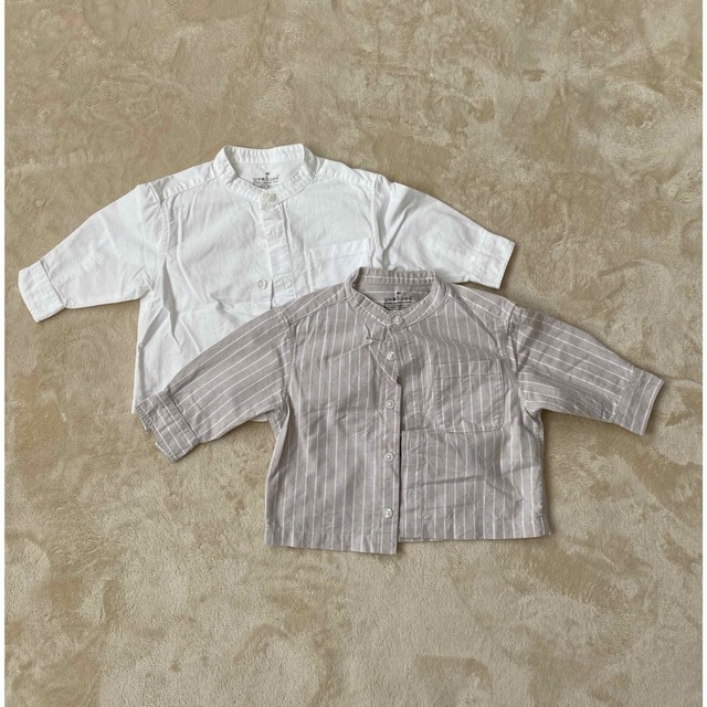 MUJI (無印良品)(ムジルシリョウヒン)のかわんちゅ's shop 様専用 キッズ/ベビー/マタニティのベビー服(~85cm)(シャツ/カットソー)の商品写真