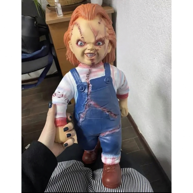 チャッキー CHUCKY ビッグサイズ ソフビ フィギュア アメリカ 特大 エンタメ/ホビーのフィギュア(SF/ファンタジー/ホラー)の商品写真